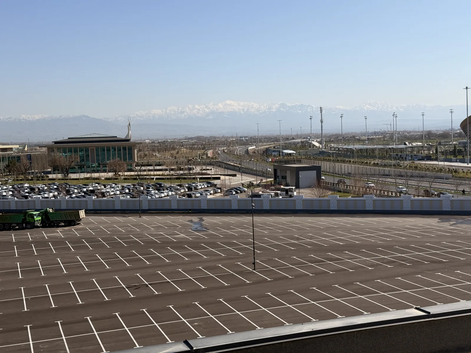 CAEx parking area