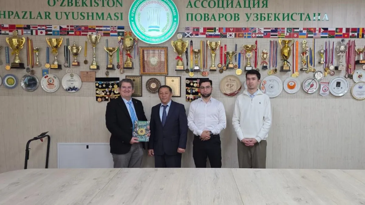 CAEx Team Holds a Working Meeting with the Uzbekistan Chefs Association
